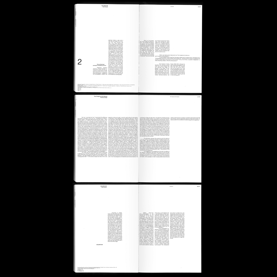 L. THÜRINGER    <b>Magic Hour</b> Book Design 4 dieAngewandte